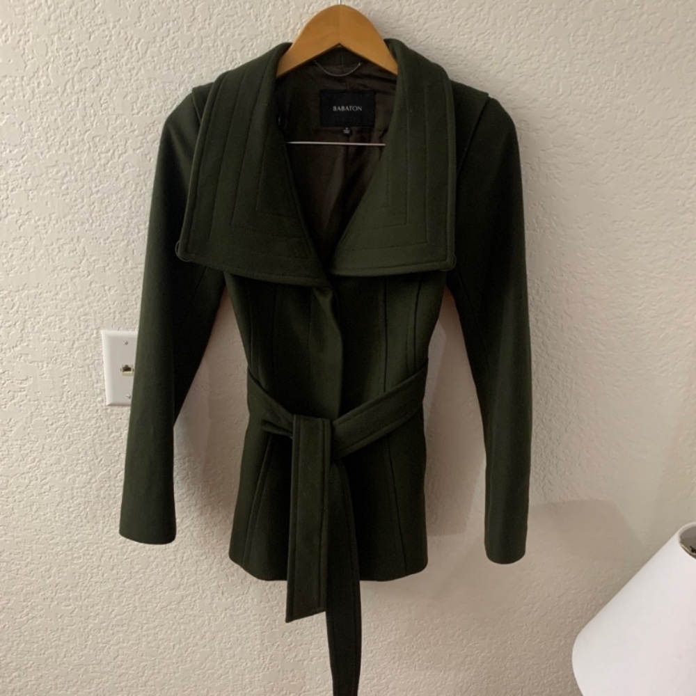 Aritzia BABATON Cashmere Wool Spencer Coat